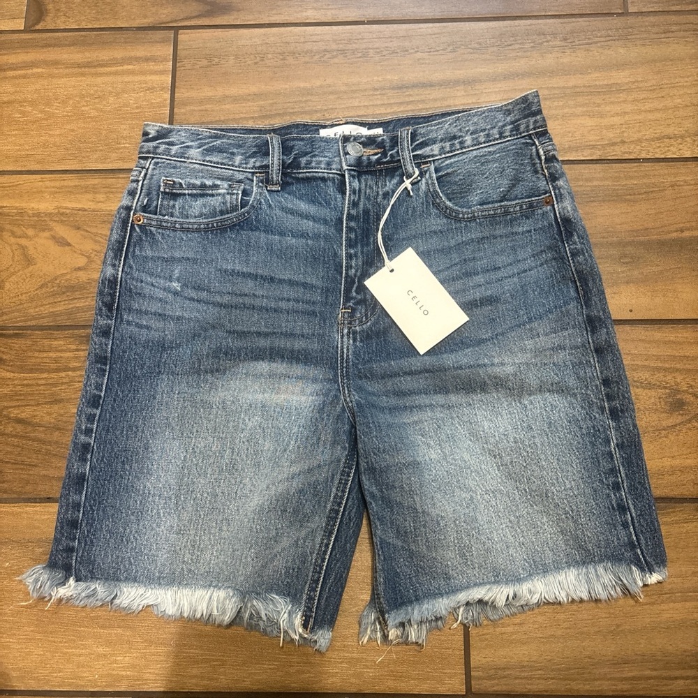 Cello Blue Denim shorts